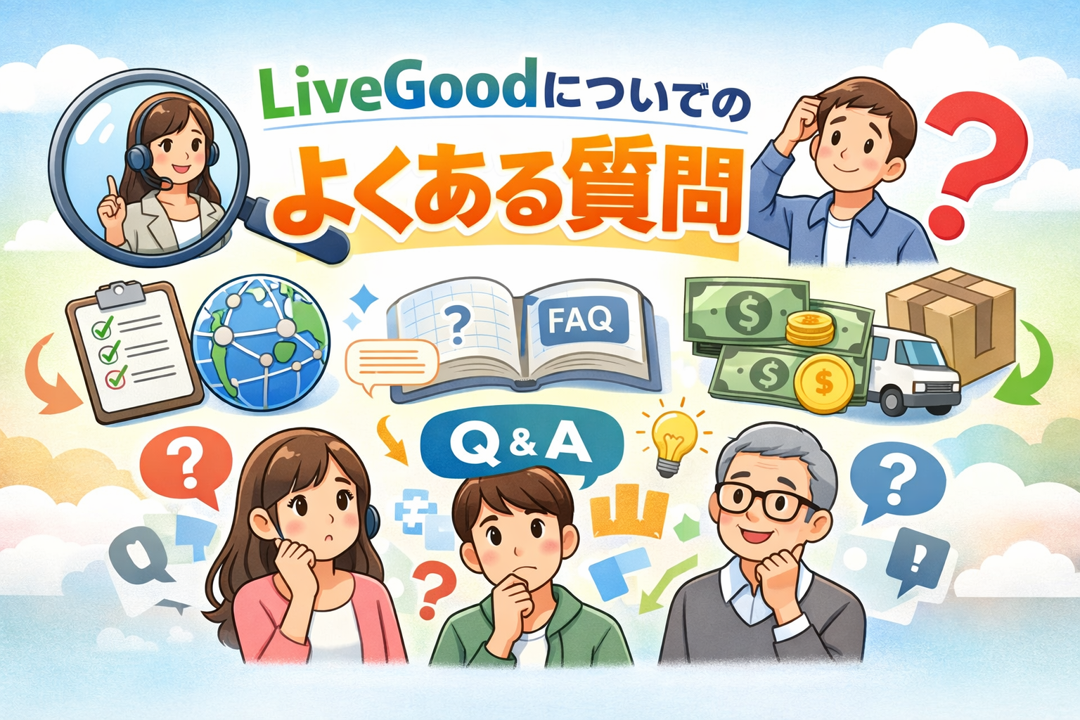 LiveGoodについてよくある質問集