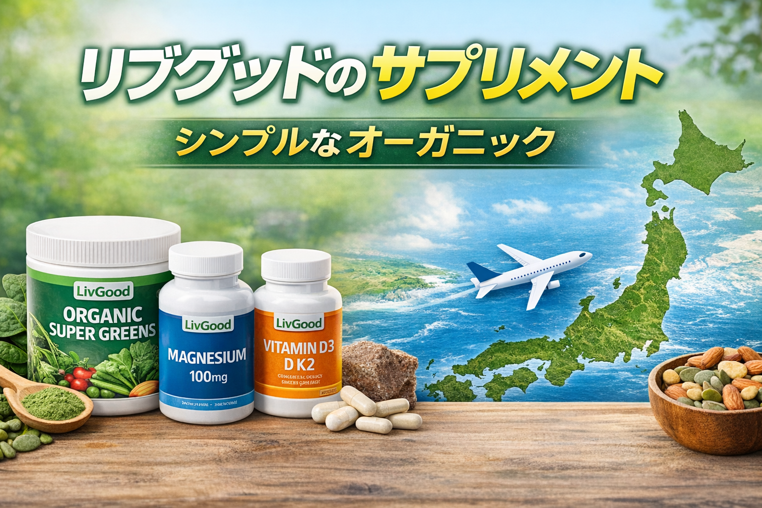 リブグッドのサプリメントについて｜特徴と価格、日本人にマグネシウムが必要な理由